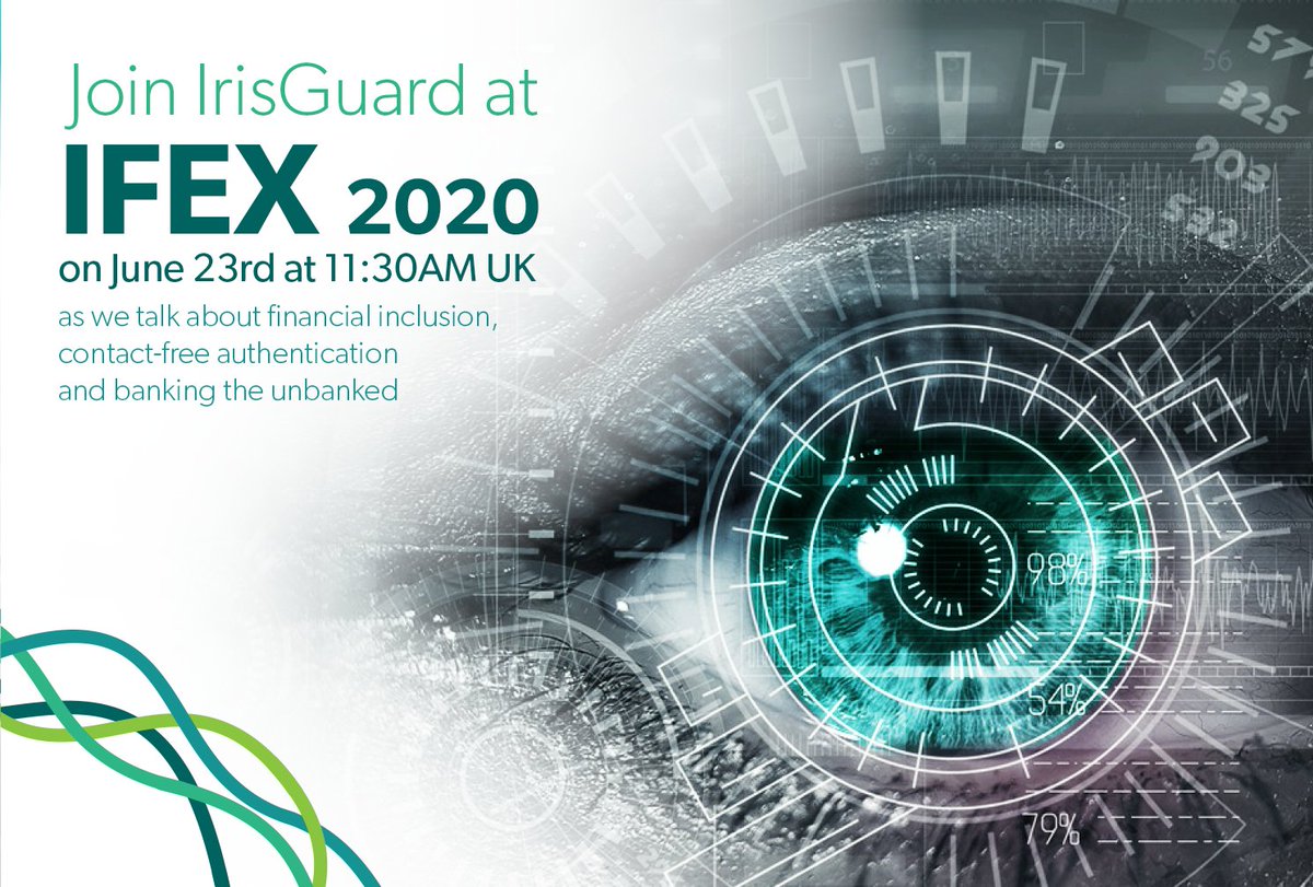 Join us at IFEX Iraq Finance Expo on June 23rd at 11:30am GMT. Simon Reed, our senior strategic advisor and mobile financial and technology expert will be addressing "Financial inclusion in Iraq". Register Here: ifexiraq.com/agenda/
<a href="/IrisGuard/">IrisGuard</a> #financialinclusion #fintech