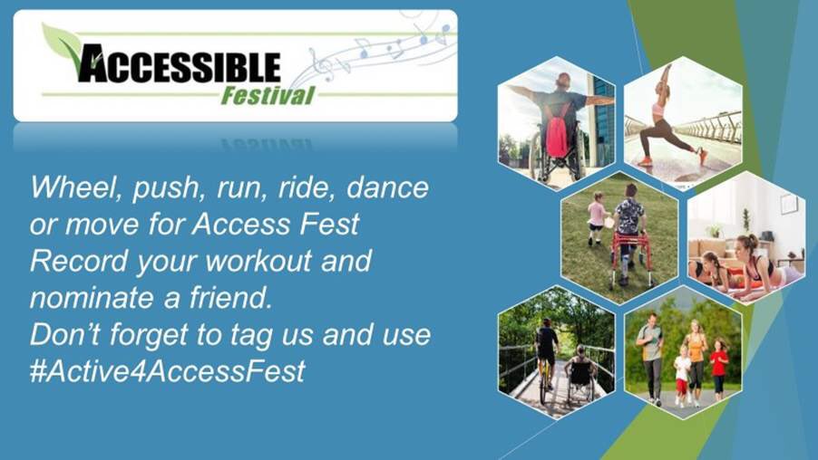 #Active4AccessFest 🌈🏃‍♂️🚴‍♂️🤸‍♂️🧘‍♀️