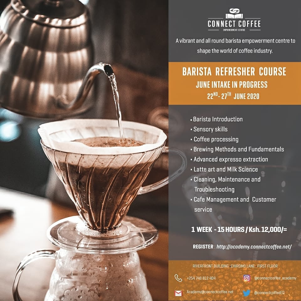 ConnectCoffeeEd's tweet photo. Connect Coffee is delighted to invite you to a weekly professional refresher barista course.

This program is a 1-week program, well-crafted to enhance barista expertise in various coffee aspects.
· 
Don’t miss out on this exciting and informative coffee session. https://t.co/D5sipHY8be