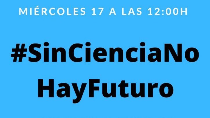 INNOVASalamanca's tweet photo. Dear @Eurodoc's friends: tomorrow at 12:00h Spanish researchers will be demanding the #Pact4Science promised after #March4Science last Oct19th. Please, help us tweeting #SinCienciaNoHayFuturo #NoScienceNoFuture to @CienciaGob @sanchezcastejon @astro_duque https://t.co/RUOqBd9em2 https://t.co/VVddFzuKih