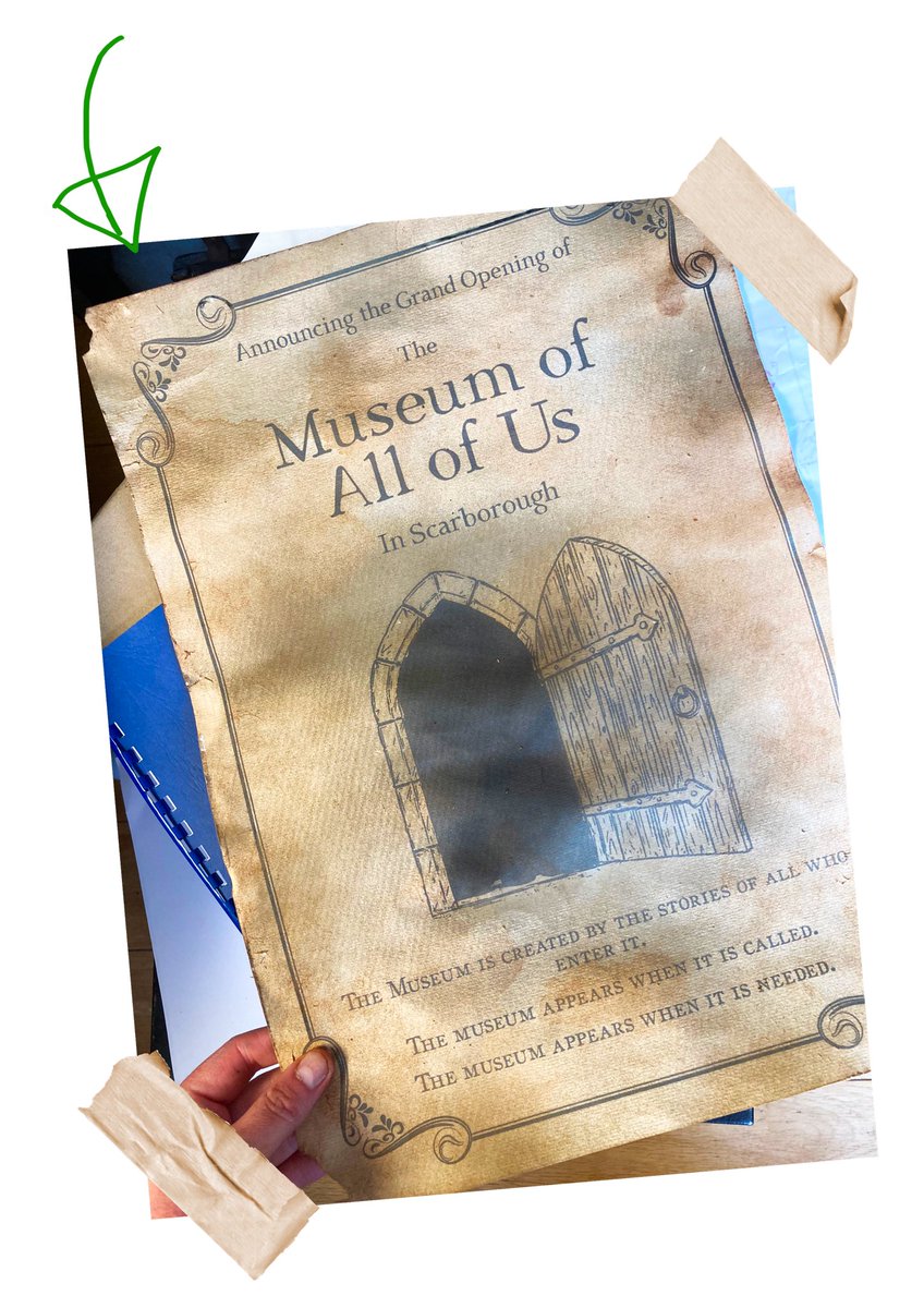 WhisperingGeor1's tweet photo. What’s this strange poster Sam found @SMTrust ?! Read my final log book https://t.co/Z0lQBaBQMC to find out. #museumwhispers #mysterious #themuseumofallofus #investigating https://t.co/h0BzwrPJCd