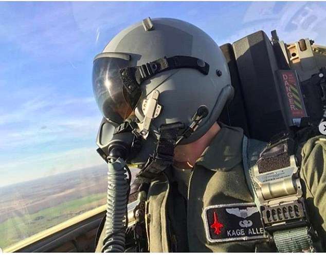 af_academy's tweet photo. One our recent graduates, 1st Lt. Kenneth "Kage" Allen, was killed when his aircraft crashed during a training mission. Please join us in grieving this great loss to our Air Force and graduate community. A toast. https://t.co/lOZNAjg5xg https://t.co/AYTP9TRfHk