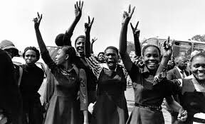 Thinking about the young women and girls who led and were a part of the Soweto uprisings today back in 1976 — about the connections between masculinist histories and how the emphasis on cishetero men shapes the contours of struggle and leaves black women deeply vulnerable.