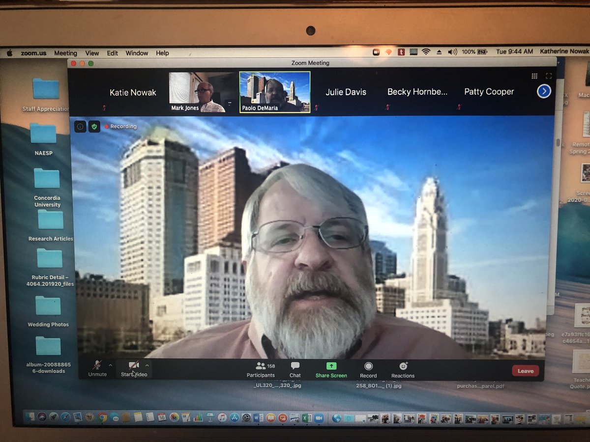 Thank you @OHEducationSupt for your leadership and kicking off a great day of collaboration, discussion, and learning <a href="/OAESA/">OAESA</a> Virtual Summit: Leading in the Hang Space #OAESAForYOU #IntentionallyConnect