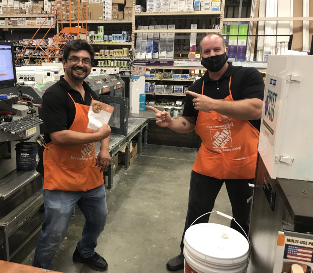 Asset Protection (@thd_ap_d154) on Twitter photo MAPM @a_2da_j recognizing associate John D. in D24 with a #HomerAward for creating shareholder value and doing the right thing! #OrangeBlooded #SocialDistance @paddleboardjlc <a href="/Homedepot_6379/">Home Depot #6379</a> MAPM @a_2da_j recognizing associate John D. in D24 with a #HomerAward for creating shareholder value and doing the right thing! #OrangeBlooded #SocialDistance @paddleboardjlc <a href="/Homedepot_6379/">Home Depot #6379</a>