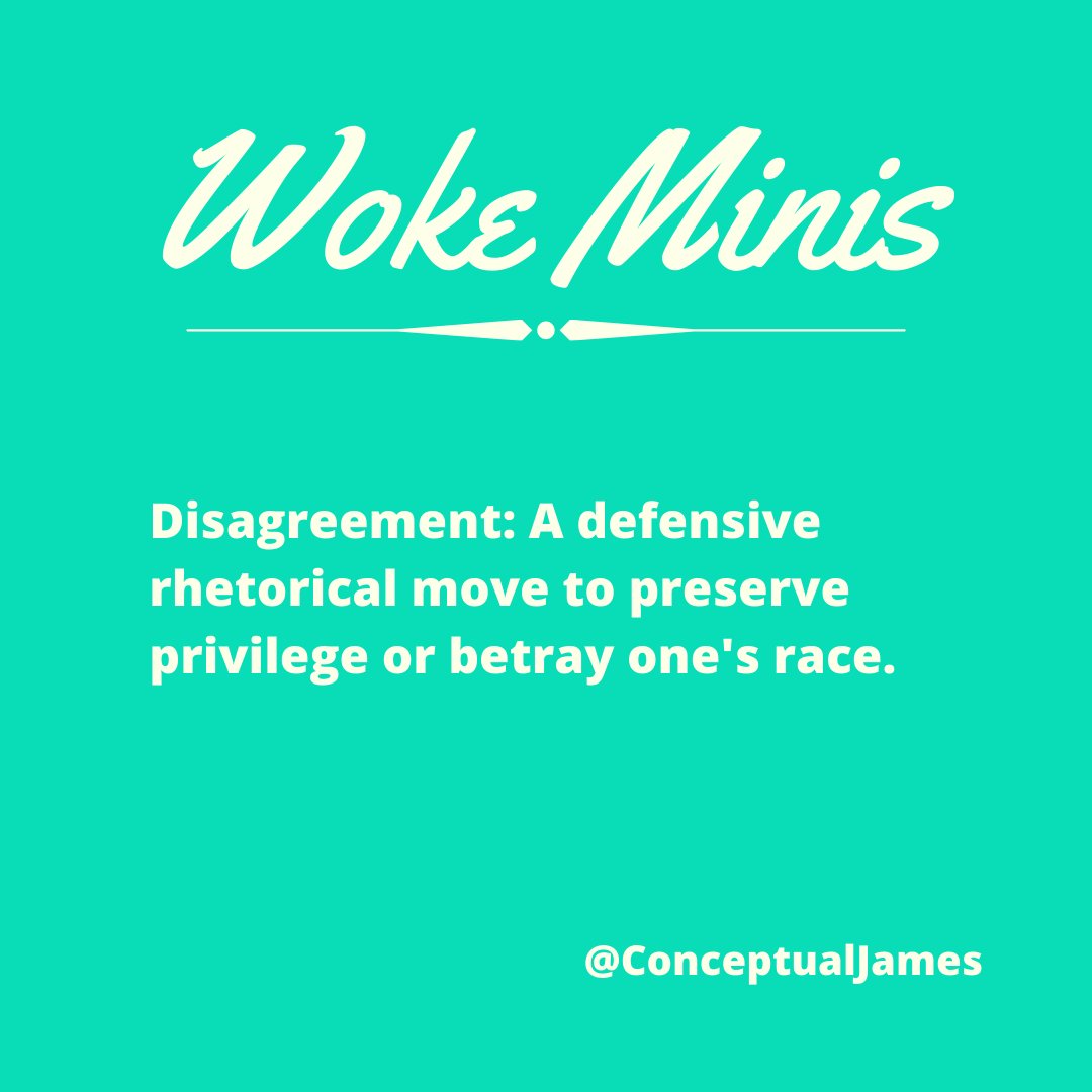  #WokeMinis  #Disagreement