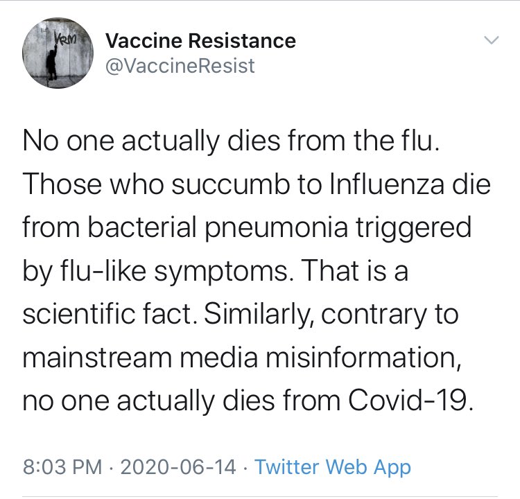 No one actually dies from gunshots. Those who succumb to gunshots die from blood pouring out of their body, that is triggered by bullet-hole-like symptoms. That is a scientific fact. Similarly, contrary to mainstream media, no one actually dies from bazookas. 🙄🤦‍♂️