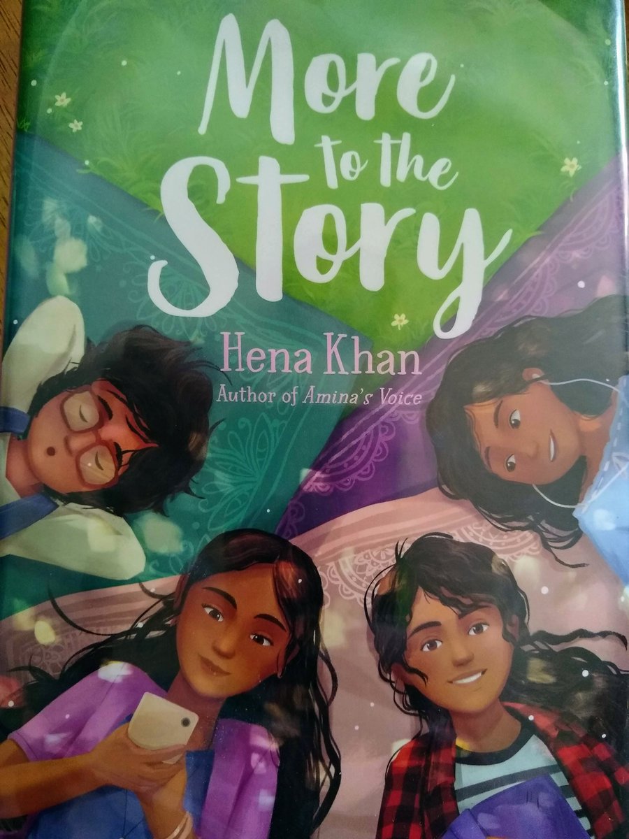 MalindaRSMiller's tweet image. I loved More to the Story, by Hena Khan; a modern version of Little Women. Every word shows how much the author loves the original story and her new characters. Excited to share with students in the fall! @henakhanbooks #mysummerisbooked #VHEsummerread #vestalhills #libraratory