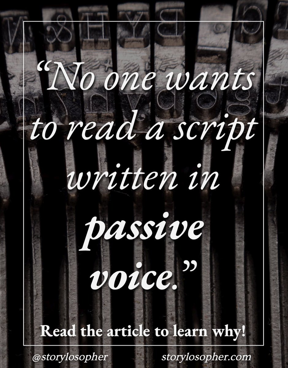 storylosopher's tweet image. Read on to figure out why this matters for your script... #Screenwriting #ScreenplayFormatting #LearnScreenwriting #AmWriting #WritingCommunity #Screenplay storylosopher.com/blog/how-to-po…