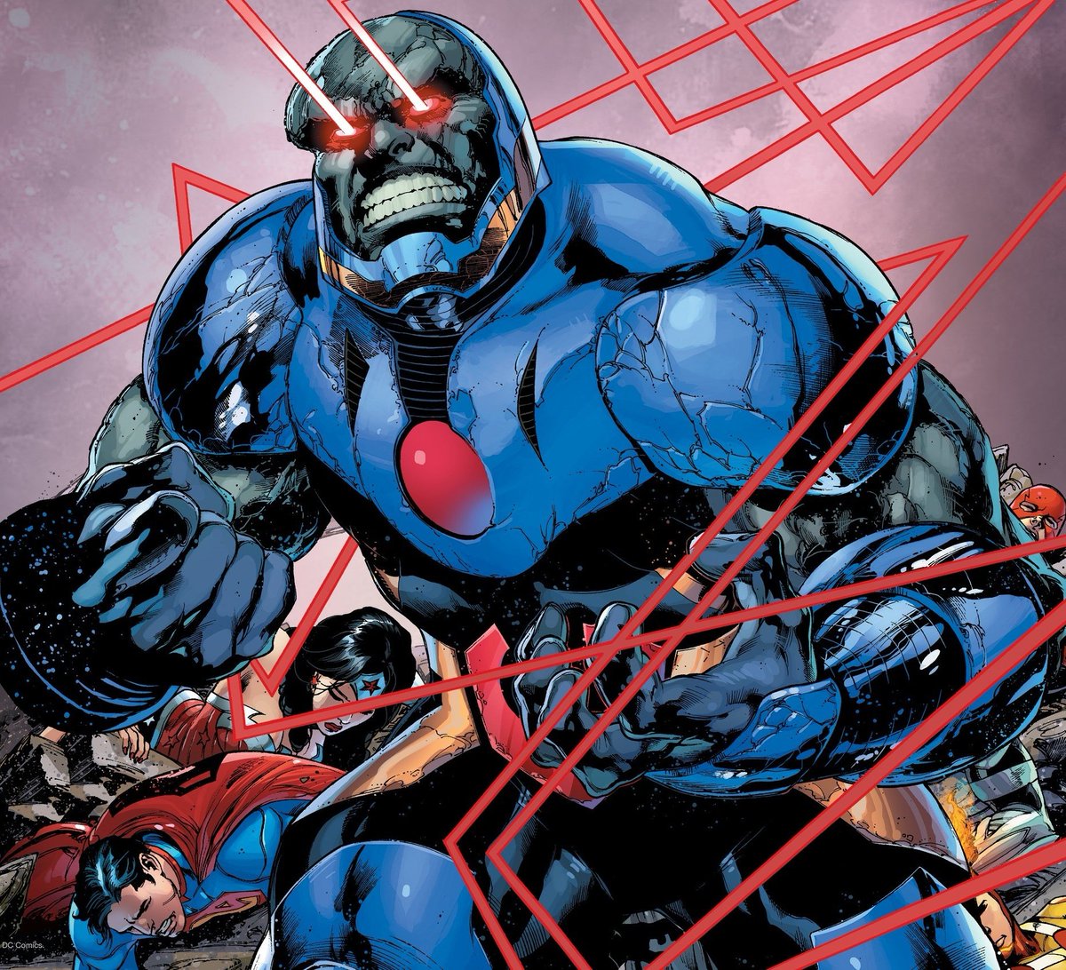 Darkseid powers enti ante flight, superhuman strength , genius tactician, skilled hand to hand combat , immortality & most popular one omega beams. Just kadhalakunda hands fold cheskoni entha dhooram lo unna enemy ni aina shoot cheyyagaladu beams tho