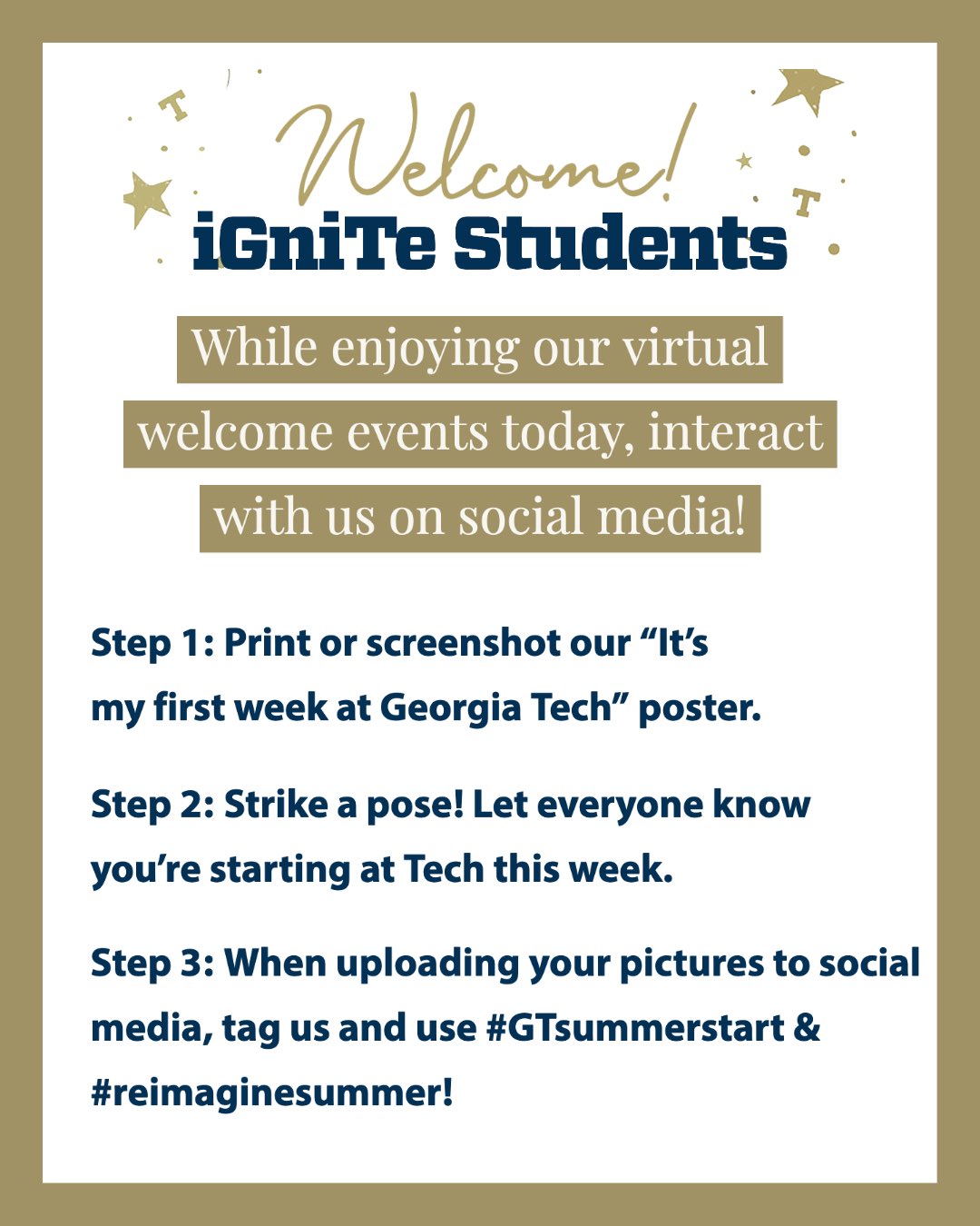 Tech Summer Session on Twitter "iGniTe students, help us