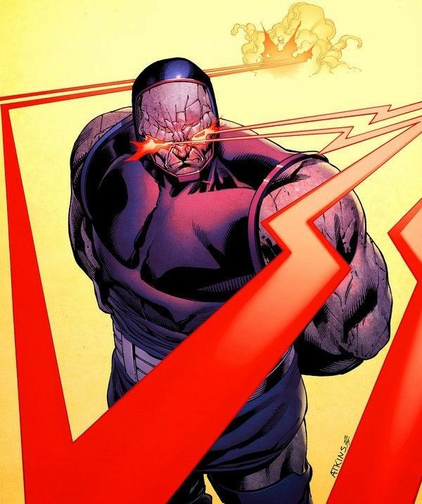 Darkseid powers enti ante flight, superhuman strength , genius tactician, skilled hand to hand combat , immortality & most popular one omega beams. Just kadhalakunda hands fold cheskoni entha dhooram lo unna enemy ni aina shoot cheyyagaladu beams tho