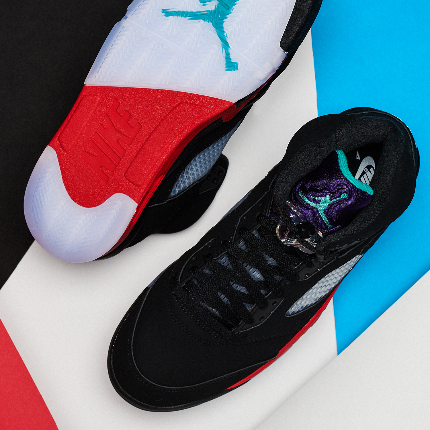 Jimmy Jazz The Jordan 5 Top 3 Drops This Saturday A Combination Of The Grape Fire Red And Metallic Colorways The Shoe Will Set Take Any Outfit To A New