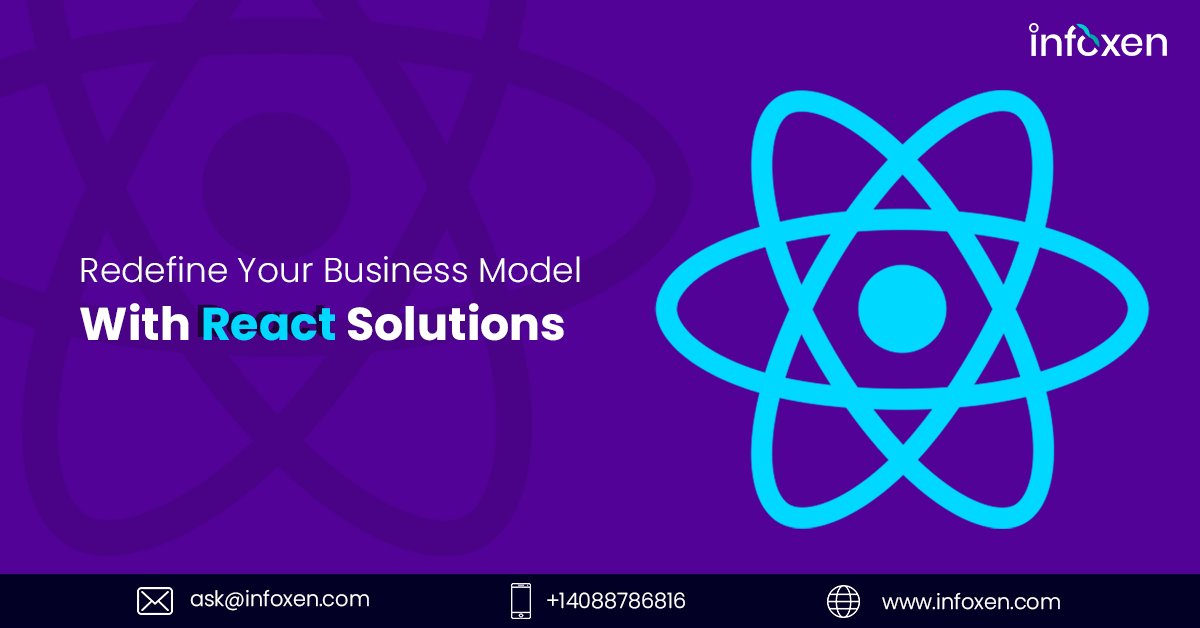 InfoxenTech's tweet image. When business goals are carried out with the right strategic approach equipped with standard IT configuration, it makes a difference. React developers at #Infoxen deploys a solution to redefine your business model. #ReactDevelopmentCompany