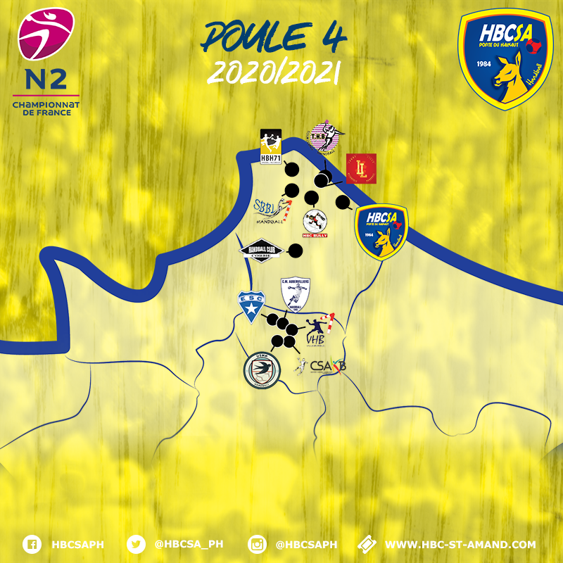 SaintAmandHand's tweet photo. 🚨 Les poules #N2F sont sorties
▶️ la réserve du #SaintAmandHand est placée dans la poule 4 😊
📅 Le premier rendez-vous sera un déplacement à #Colombes 😉👊
▶️ de nombreux derbys seront au programme de cette poule de #N2F avec 6️⃣ clubs des @hautsdefrance 🤩👊 https://t.co/bkeszs63P4