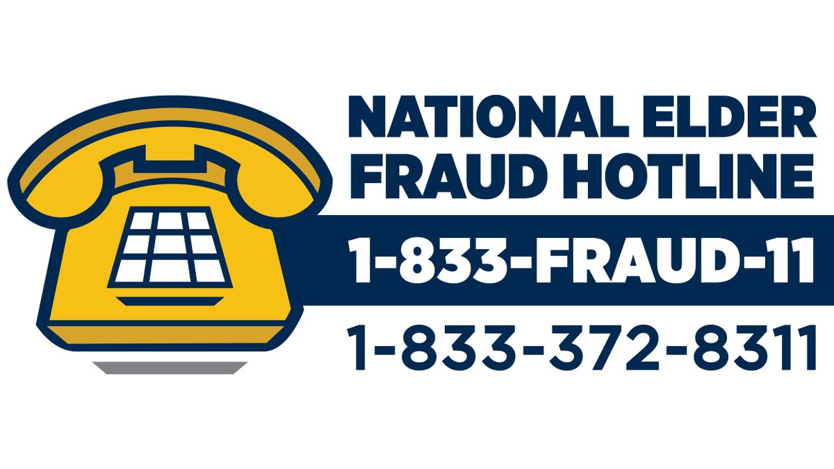New OJP Blog: National Hotline Helps Victims of #ElderFraud ojp.gov/news/ojp-blogs…
