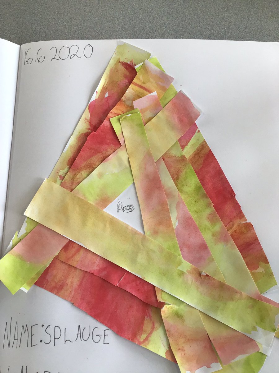 TH_Year6's tweet photo. This afternoon we have created our own abstract art #THLearn6 @TangHallPrimary @PathfinderMAT https://t.co/vZvx2QFTWO