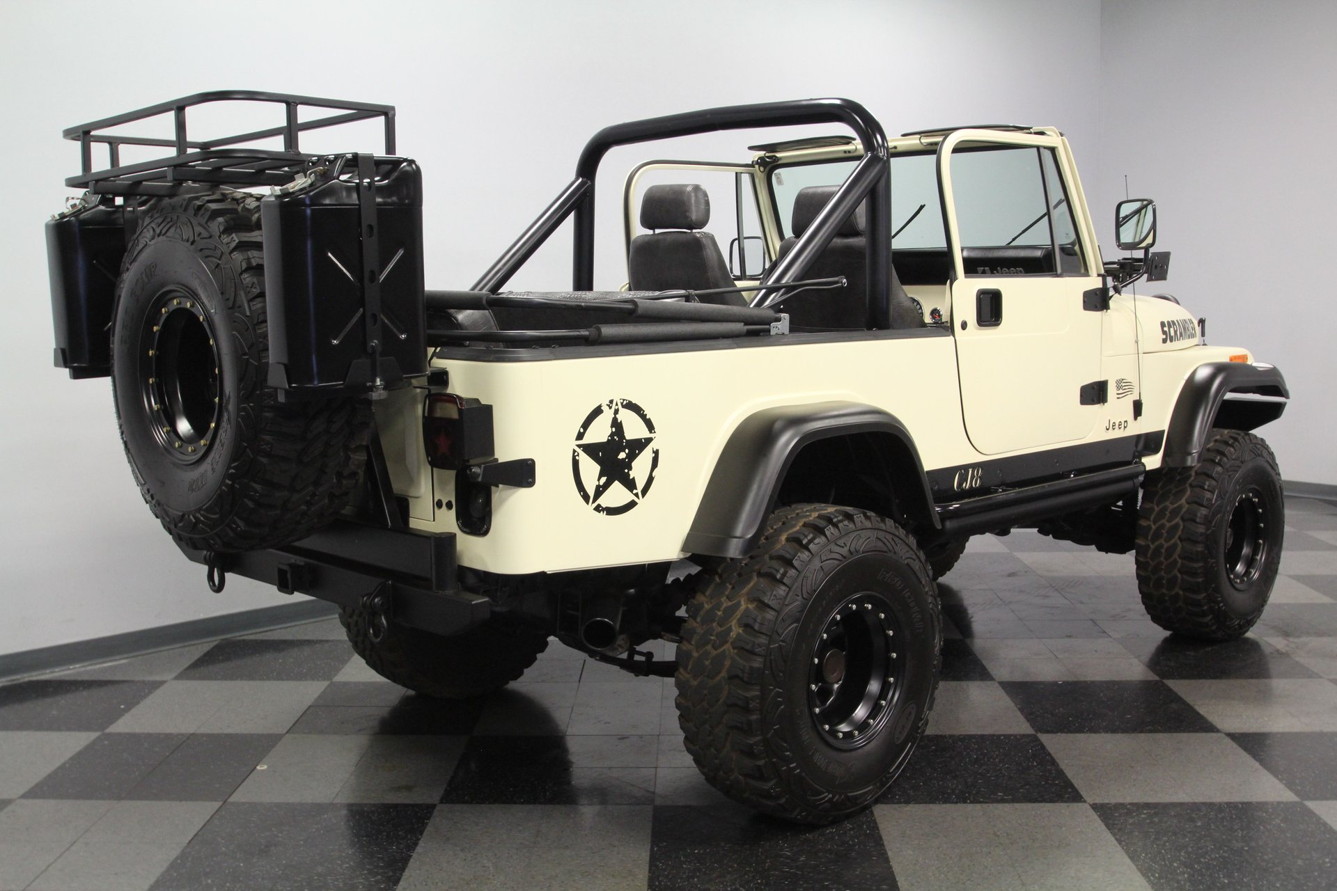 Streetside Classics on Twitter "This 1982 Jeep CJ8 Scrambler Restomod