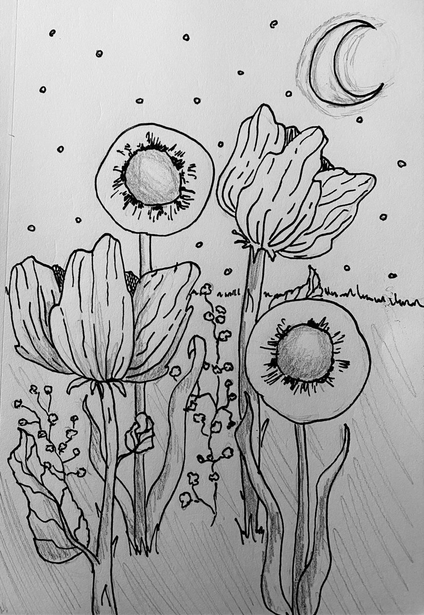 dctheartlady's tweet photo. Beautiful work created by Art Foundations student 
Amanda L. https://t.co/l7xnBVVxWf