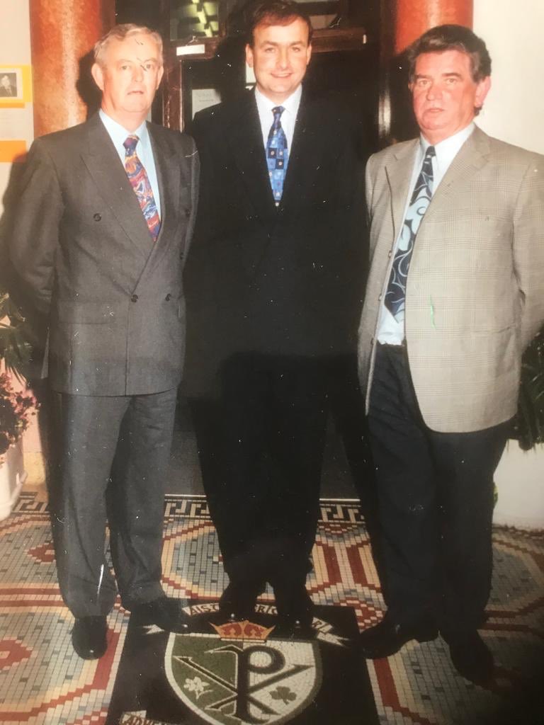 Coláiste Chríost Rí (@chriost_ri) on Twitter photo A memory of <a href="/MichealMartinTD/">Micheál Martin</a> on a visit to <a href="/Chriost_Ri/">Coláiste Chríost Rí</a> in 1997 on the occasion his appointment as Minister of Education - two greats by his side Cathal O Corcora & Risteard O Tobïn #education #pastpupil #alumni #cork A memory of <a href="/MichealMartinTD/">Micheál Martin</a> on a visit to <a href="/Chriost_Ri/">Coláiste Chríost Rí</a> in 1997 on the occasion his appointment as Minister of Education - two greats by his side Cathal O Corcora & Risteard O Tobïn #education #pastpupil #alumni #cork