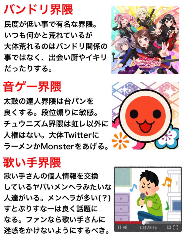 それぞれに特色がある？荒野行動や鬼滅の刃など、色んな界隈についてのまとめ！