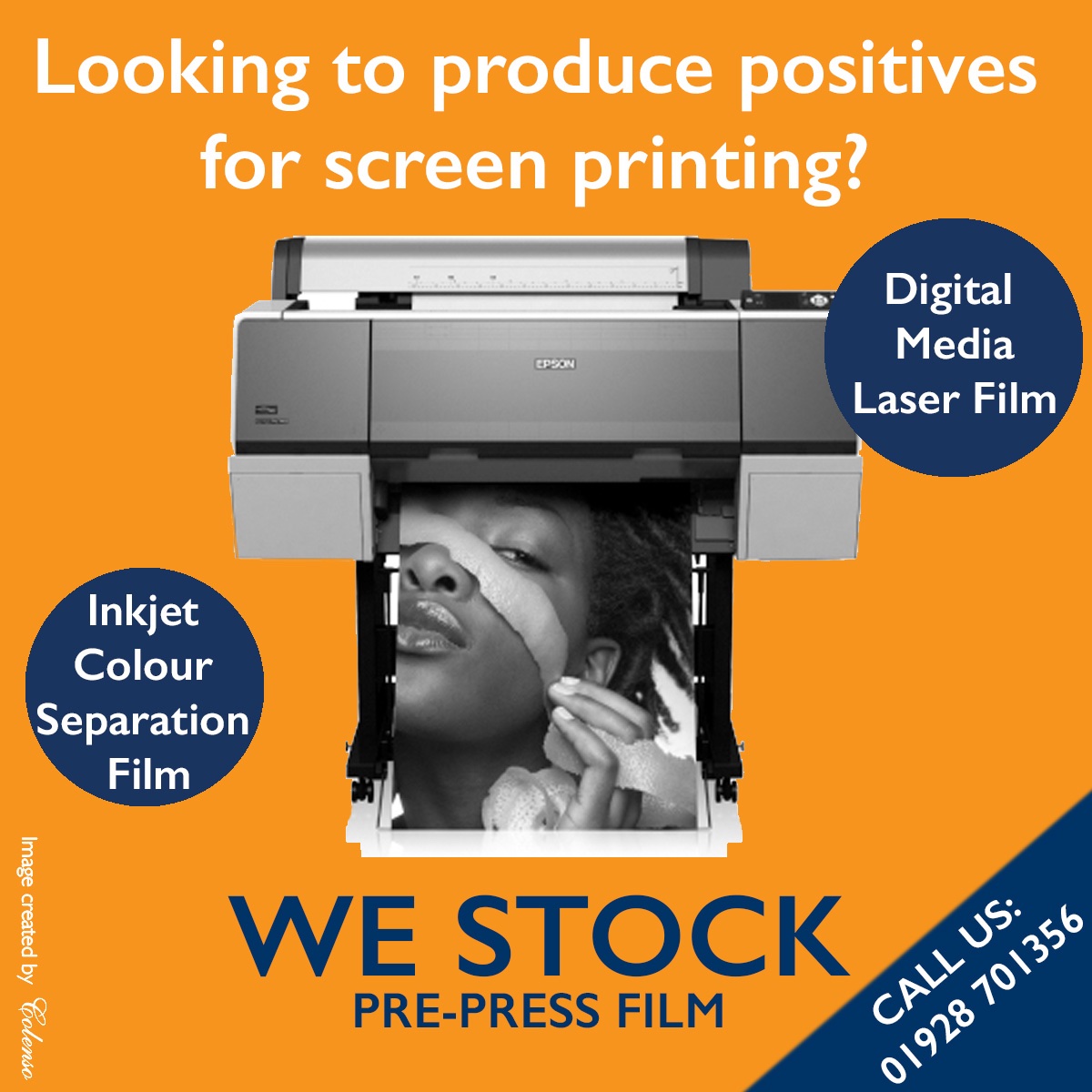 ColensoScreen's tweet image. Creating positives for #screenprinting?
#colensoscreen
T: 01928 701356 E: sales@colenso.co.uk
colenso.co.uk
#colour #colourseparationfilm #inkjet #laserfilm #printsupplies #prepress #supplies #apparel #tshirts #print #printing #apparel #tees #teeshirts #clothing #epsom
