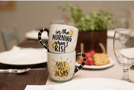 Morning sunshine! 
In the morning when I rise GIVE me Jesus. 

#mug #coffee #sunshine #jesus #morning