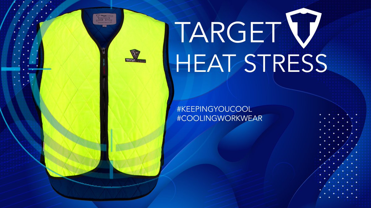 TechNicheEurope's tweet image. Our most popular cooling vest 6529, staying cool for 5/10hrs and reducing thermal skin temperature by 8˚C. Keep your workforce cool this summer with Hyperkewl #keepingyoucool #coolingworkwear #heatstress #coolingvest #PPE #workwear #SummerHeat #cooldown