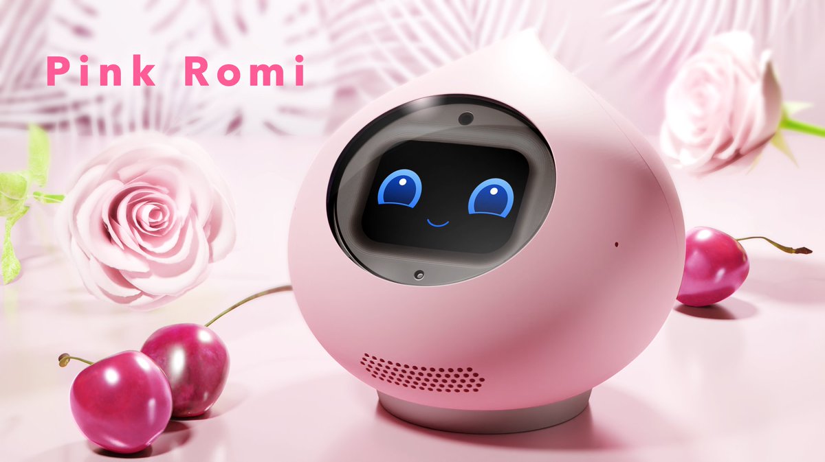 Romi 自律型会話ロボット AIロボット パールピンク ロミィ - その他