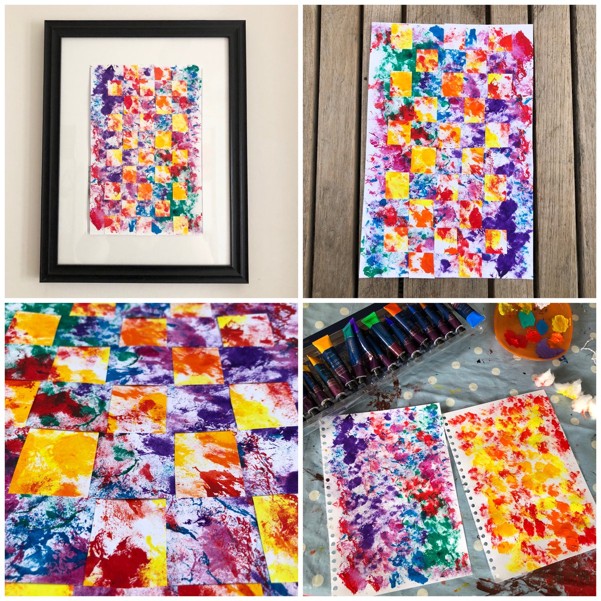 DESIGN YOUR OWN LIVING ROOM ARTWORK. 

Our Art tutor Beccy from <a href="/thecraftyhareuk/">The Crafty Hare</a> demonstrates how you can make your own artwork from #paints and paper #weaving &amp; it looks stunning! #artsandcrafts #mindfulness

Read her blog &amp; share your creations with us.
maryfrancestrust.org.uk/design-your-ow…