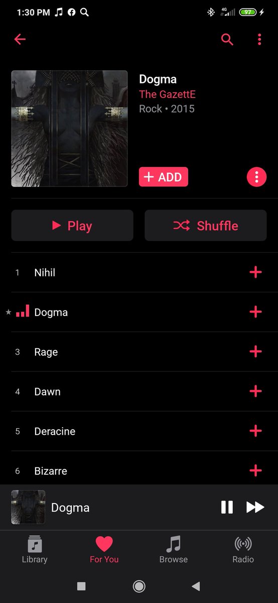 mind_cell's tweet photo. What a badass album, after all! #theGazettE #Dogma https://t.co/MmEkvLJ91Z