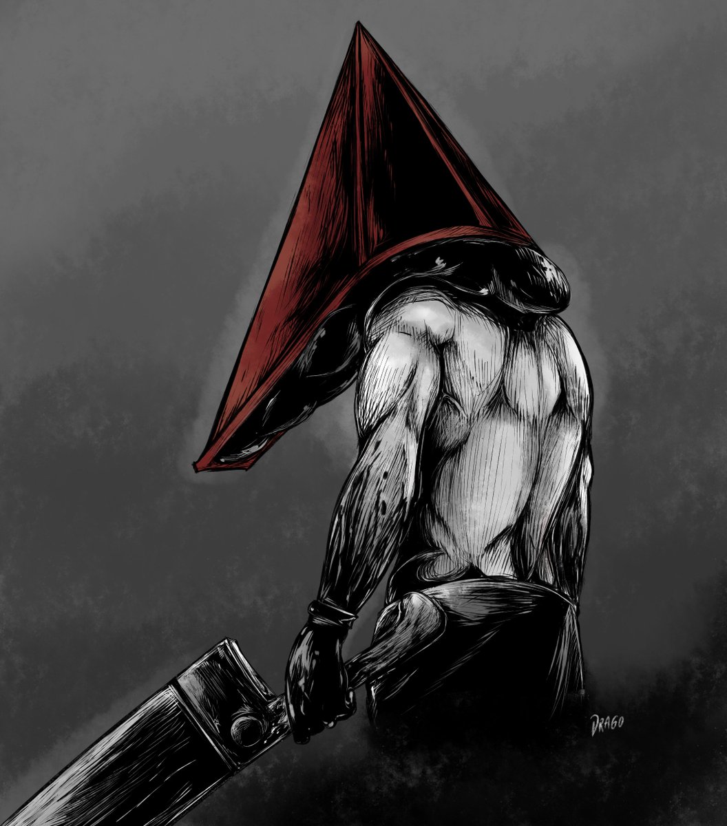 Pyramid head fanart  The SILENT HILL™ Amino Amino