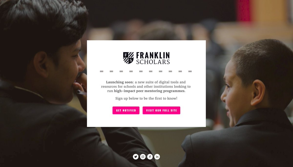 Franklin Scholars tweet media