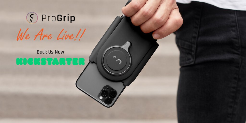 We Are Live!! Our #ProGrip Official Launch is now live! Check out our campaign on <a href="/Kickstarter/">Kickstarter</a>: 
👉 progrip.batterygrip.com/pL-oOzNY

#ShiftCam #Kickstarter #Crowdfunding #NewProducts #ComingSoon #ShiftLens #KeepShooting #GetaGrip #GoPortrait #PowerDock #TakeCharge #TheMakingOfMemories