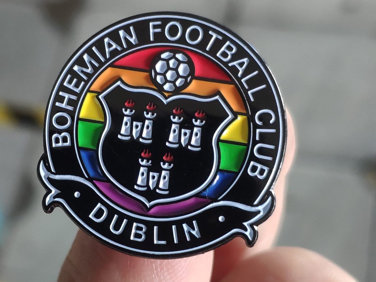 Few new badges currently in production...this one ahead of Pride🌈 🔴⚫️🌈

#GayBohs