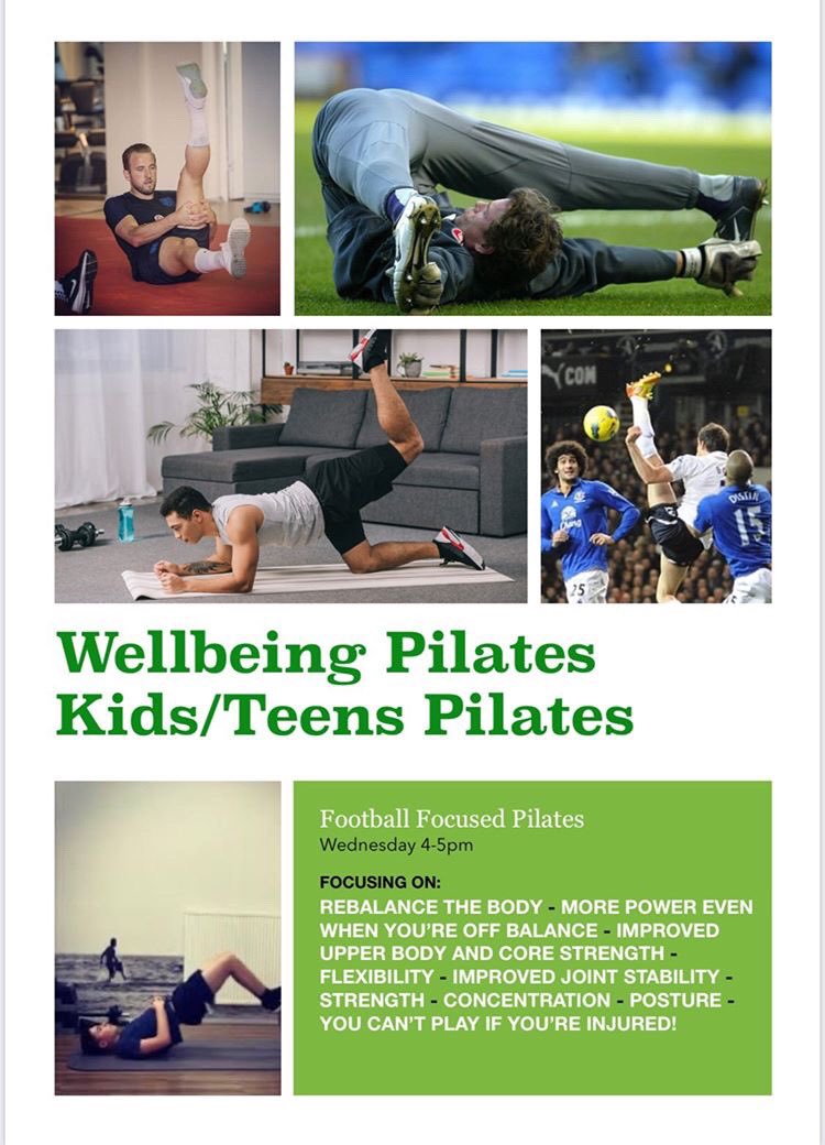 As a Company and a Football Club we are always looking for ways to improve our players. Thanks to @wellbeing_pilates  for organising a Pilates sessions for our players at SSFC. ✍️⚽️
Kids Football Focused Pilates
Cristiano Ronaldo does it.
Gareth Bale does it.
Harry Kane does it.