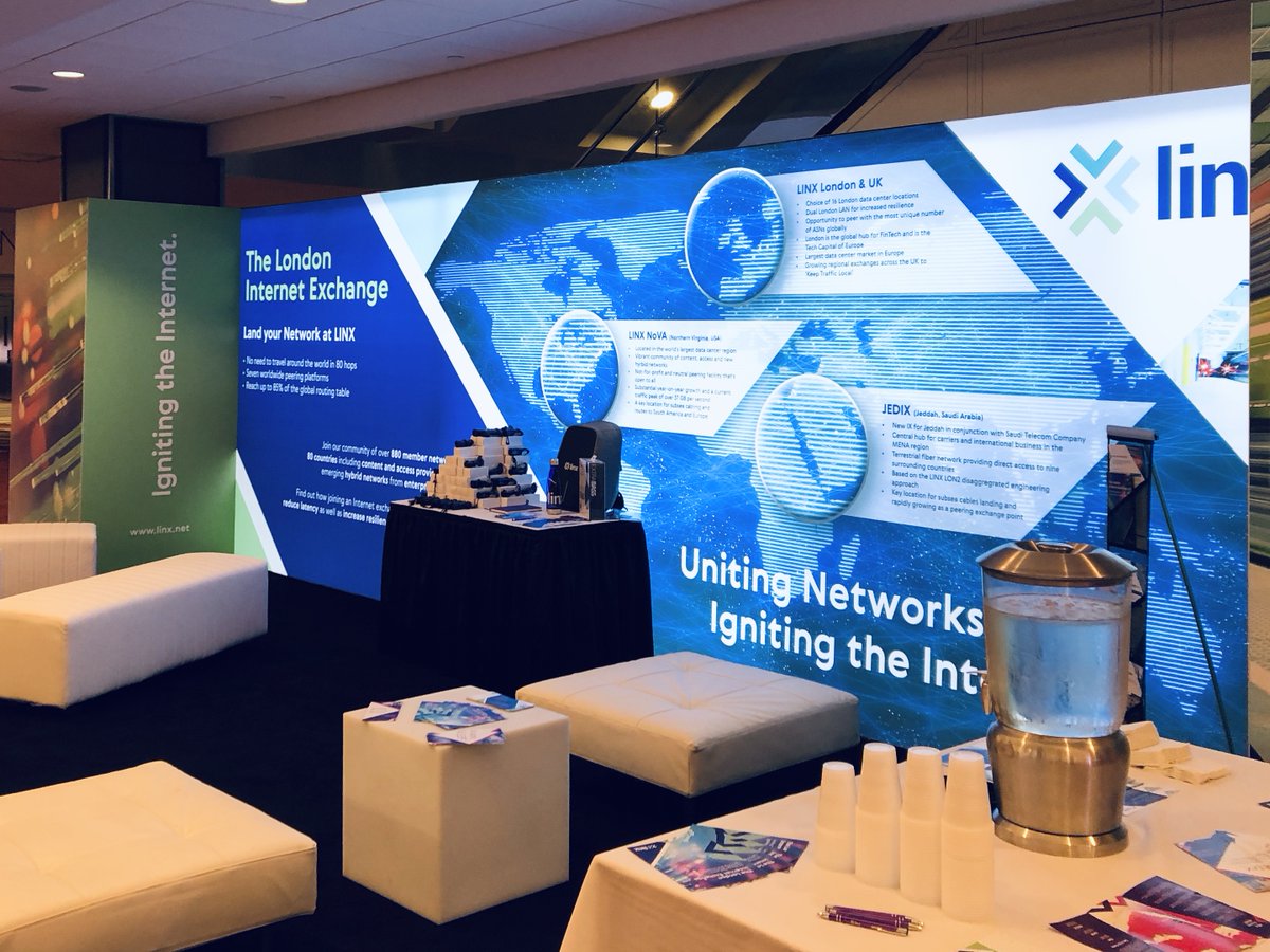 LINX_Network's tweet image. Flashback to #ITW2019. We had such a great time at the #LINX stand and even bumped into our friends from @TelehouseEurope! Don't forget to search for us this week on the #ITW2020 online tool and reach out to our team to see how we can assist your #network.