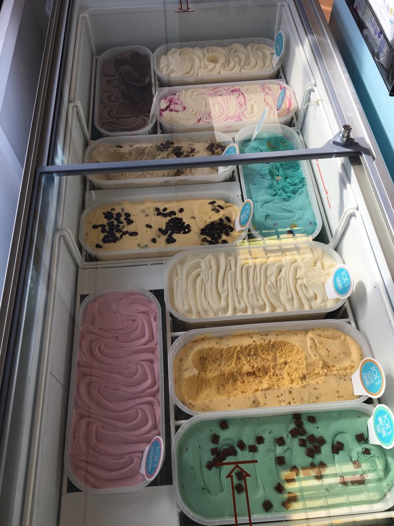 Take some Joes ice cream home with you today. Large 6 scoop tub. 

Choose from 10 flavours - vanilla, raspberry, chocolate, mint choc, salted caramel, caramel/honeycomb, choc orange, biscoff biscuits, bubble gum, strawberry!

Phone 01446 732517 to arrange collection. Open till 5