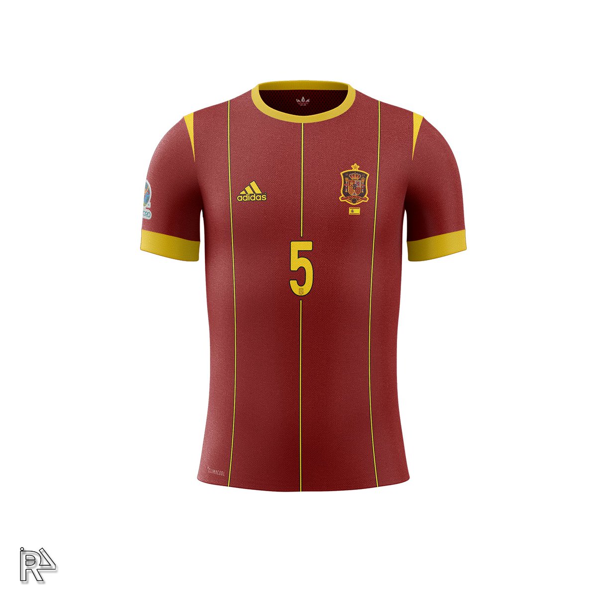 peuple_Olympien's tweet image. [✍️👕#LeTournoi]▪️Dernier huitième de final de notre concours des meilleures créations de maillots !

[@Riven7_ ⚡ @skulldesigns_]
 
🇪🇦 Thème du jour : Équipe d&apos;Espagne 

À vous de voter pour le plus beau des deux 👇👇👇