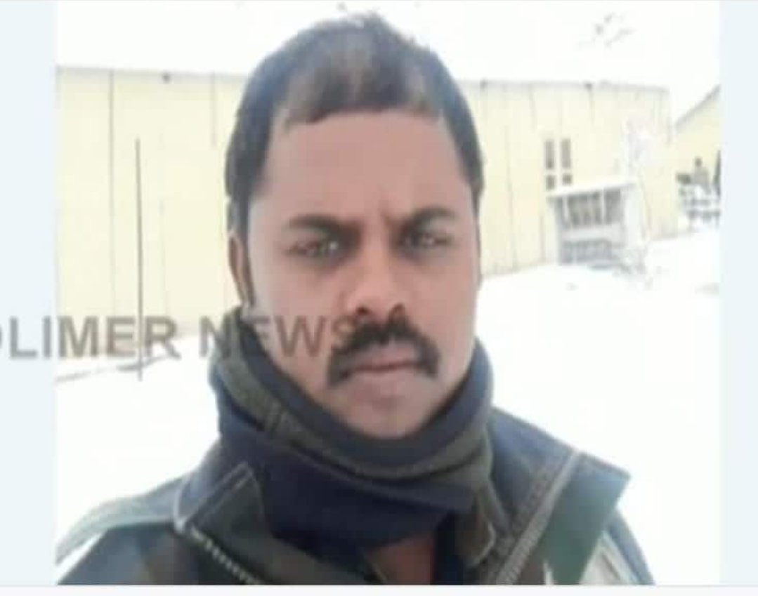 PHOTO: Indian Army's Havaldar Palani, who was killed in clash with Chinese troops.