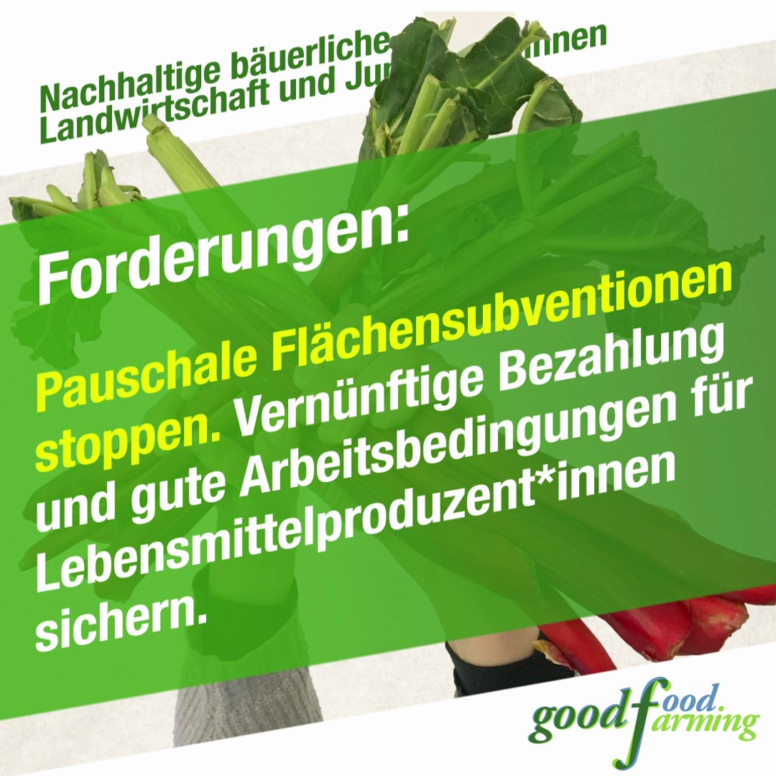 20% der landwirtschaftlichen Betriebe erhalten 80% der #Agrarsubventionen. #GAPreform statt Flächensubventionen und Höfesterben. Handeln Sie jetzt! Change the #futureofCAP! Sichern Sie eine vernünftige Bezahlung & Unterstützung bei der Umstellung auf Bioanbau #goodfoodgoodfarming