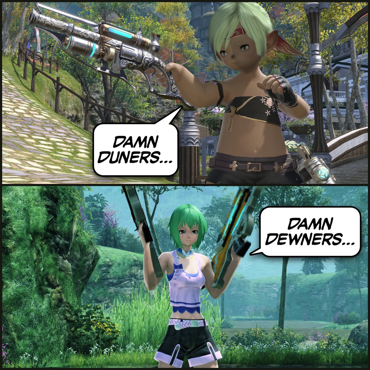 kaminto_komouri's tweet photo. This is Interesting...

Faction in FFXIV: Dunesfolk
Race in PSO2: Dewman

Kamii's Fate is forever sealed...

#FFXIV #PSO2 #lalafell #human #dunesfolk #dewman @PrinceMeru @AmrodManriKo @KekeNyaanART @AmiPartXIV @BRDXtraordinare @AWildOokami https://t.co/h4yzmWOEZS