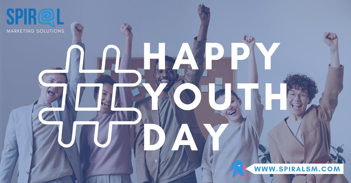 We Believe South African Youth Is Stronger Together ✊🏻✊🏼✊🏽✊🏾✊🏿

www: bit.ly/SPIRALMarketing

#YouthDay2020 #SouthAfrica