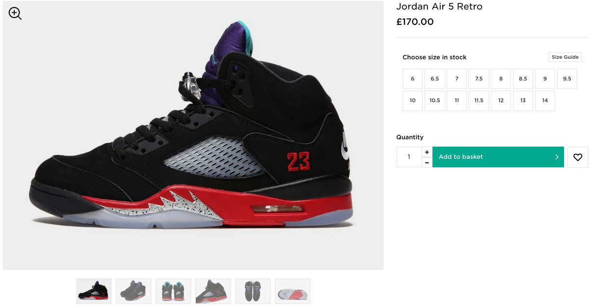 jd sports jordan 5