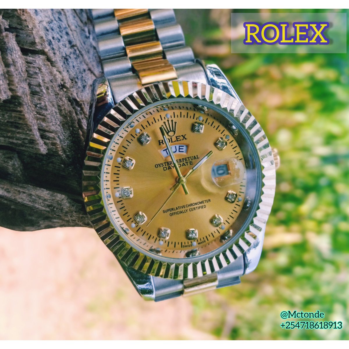 real watch <a href="/ROLEX/">ROLEX</a> I request this photographer to be your ambassador in Kenya he has been marketing this watch on all media platform <a href="/ROLEX/">ROLEX</a> you can get this guy on this number +254718618913 he's also a comedian in Kenya from Western region.