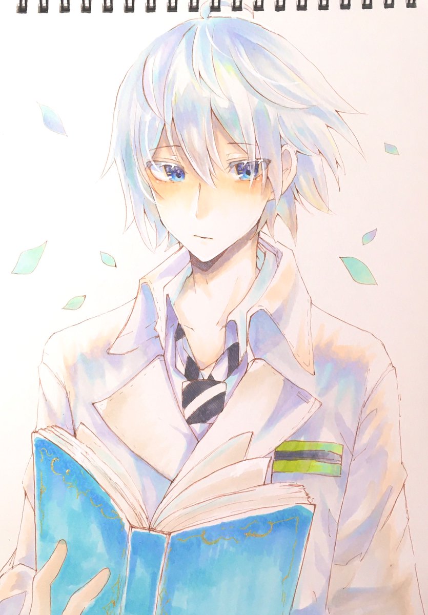 ツイステ ツイステファンアート 実験着のシルバーくん欲しいんですけどでないんですよね あっぷるてぃー E のイラスト