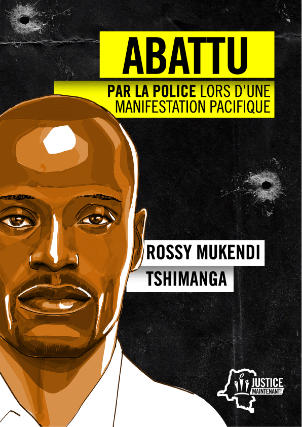 Amnesty_CI's tweet photo. #RDC: Le 25 février 2018, Rossy Mukendi Tshimanga était abattu par un policier durant une manifestation pacifique à l'église Saint Benoît à Kinshasa. Sa famille attend toujours que justice soit faite. #JusticeMaintenant! @Presidence_RDC https://t.co/CZTGlnu1hj