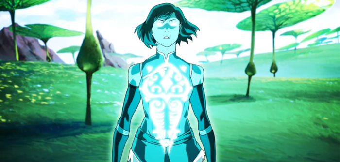 - DAY 21 -Les séries animées fantastiques sont légions... Alors parlons de  #LegendofKorra ! Suite de  #TheLastAirbender, elle propose de nouveaux perso et élargit son univers sans tomber dans la redite. Une pépite, pour l'animation et les thèmes qu'elle traite  #31daychallenge