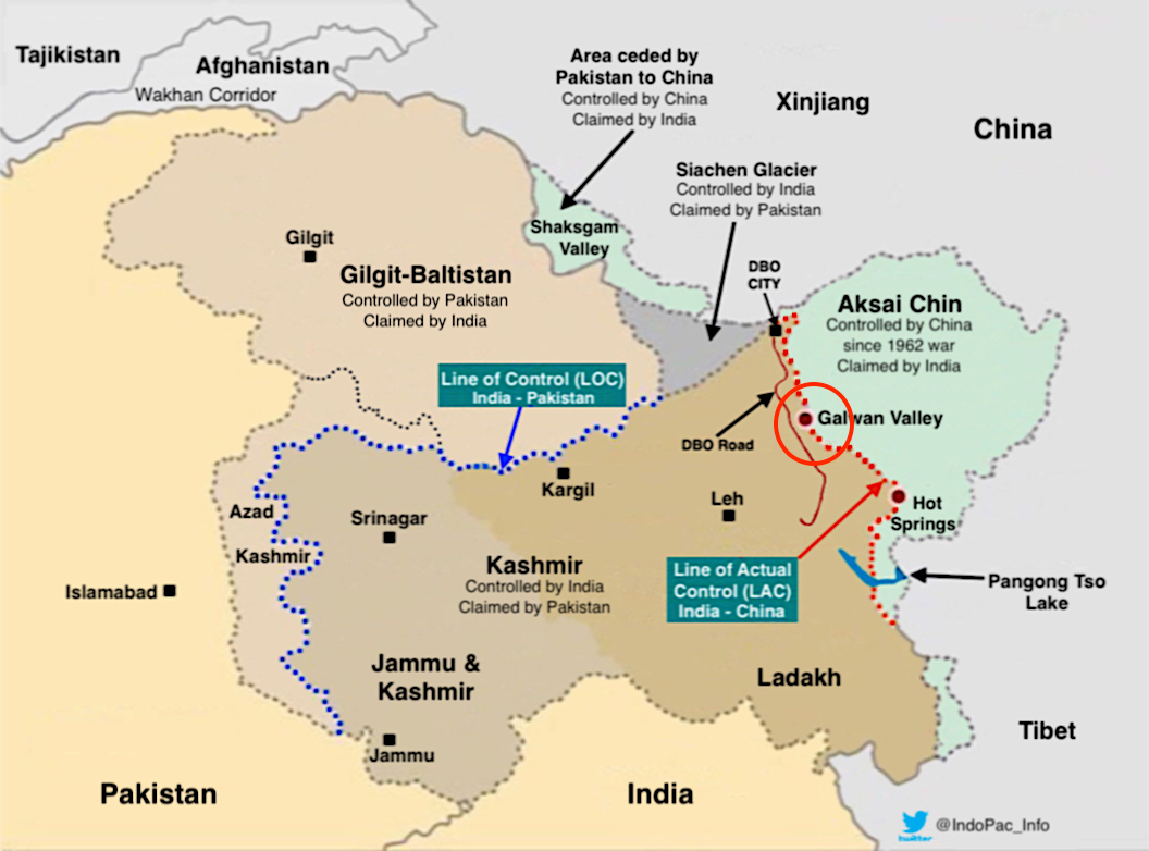 3) One  #IndianArmy CO (Commanding Officer) was reportedly killed in the clashes last night.Unconfirmed reports that the  #Srinagar to  #Ladakh highway is closed to civil transportation. Military movements only.This is a bad sign.  #StandWithIndia 