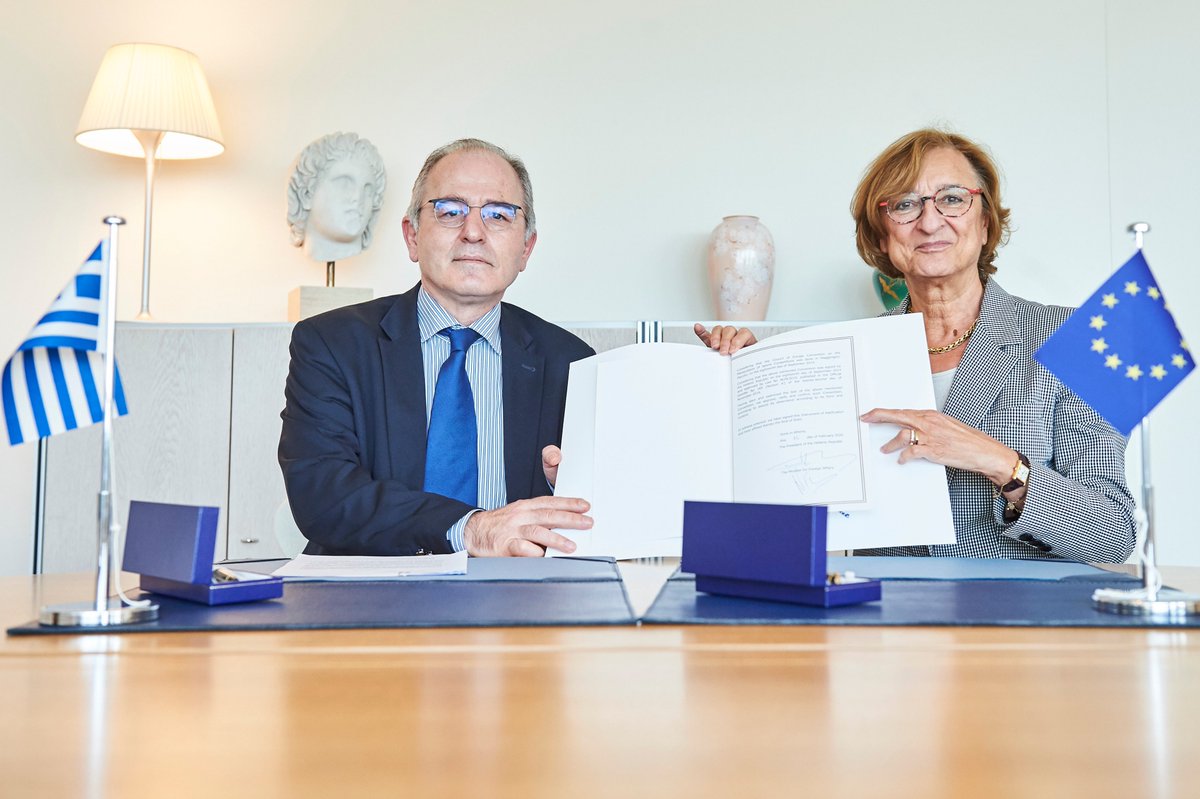 Macolin Convention Council of Europe (@macolinconv_coe) on Twitter photo Congratulation #Greece! 7th State to ratify #Macolin Convention! Thrilled to work with <a href="/coe2020gr/">Greek Chairmanship Council of Europe</a> to promote the Convention!
1st mtg of Follow-up Cmttee in Strasbourg 8-9.10.20 with #Italy, #Moldova, #Norway, #Portugal, #Switzerland, #Ukraine
@KCOOS_coe
bit.ly/3d8I0wO Congratulation #Greece! 7th State to ratify #Macolin Convention! Thrilled to work with <a href="/coe2020gr/">Greek Chairmanship Council of Europe</a> to promote the Convention!
1st mtg of Follow-up Cmttee in Strasbourg 8-9.10.20 with #Italy, #Moldova, #Norway, #Portugal, #Switzerland, #Ukraine
@KCOOS_coe
bit.ly/3d8I0wO